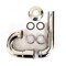 Thrifco Plumbing 17 Gauge 1-1/4 Inch x 1-1/4 Inch Chrome Plated Brass Tubular P-Trap 4402801 - alternate 1